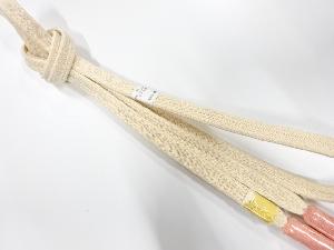 未使用品　正絹　撚り房　夏手組帯締め